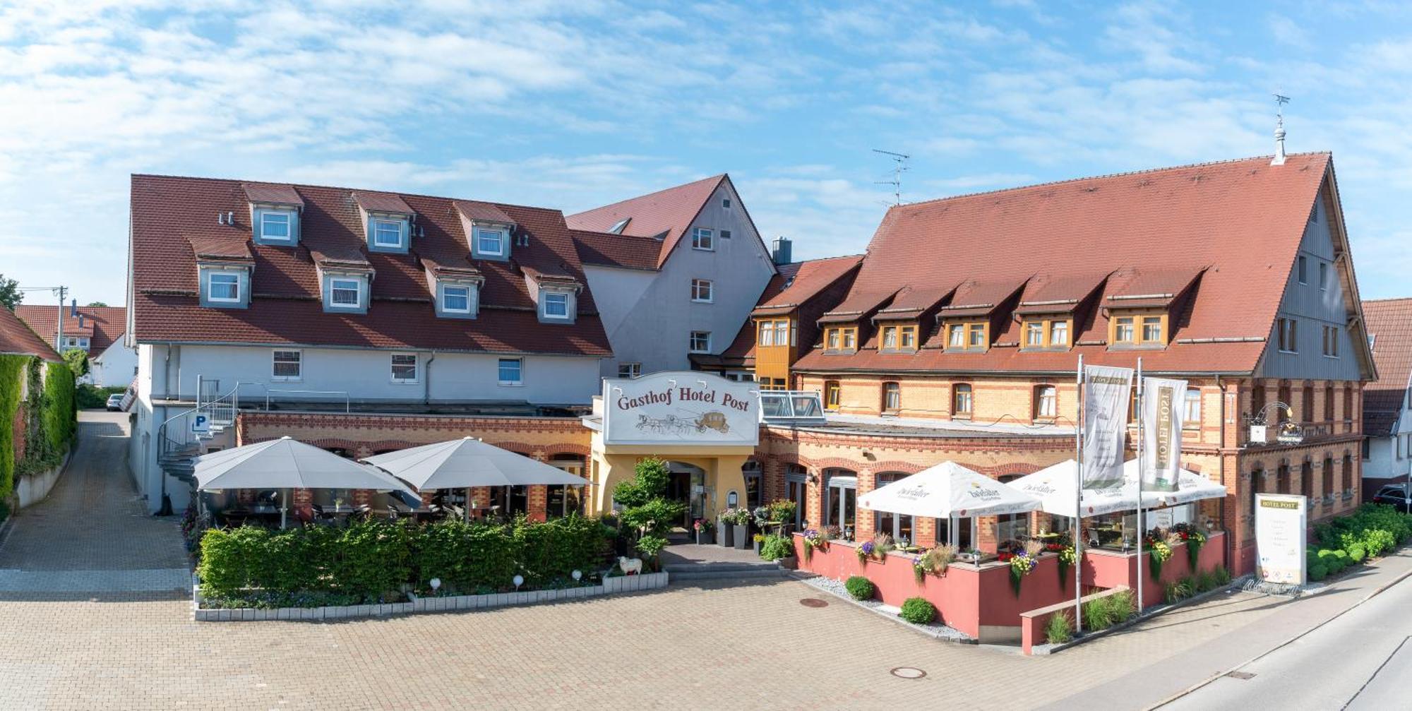 Hotel & Restaurant Post Laichingen Zewnętrze zdjęcie
